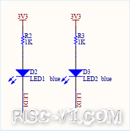 CH32V CH573单片机芯片-第七十四章：CH32V103应用教程——按键控制LED灯risc-v单片机中文社区(4)