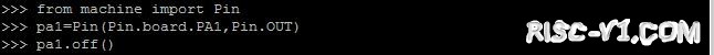 RISC-Vduino DUE开发板教程-【MicroPython玩转RISC-V MCU从0到1】篇二：MicroPython编程进行RISC-VduinoDUE Board点灯/关灯操作LED Blink！risc-v单片机中文社区(6)