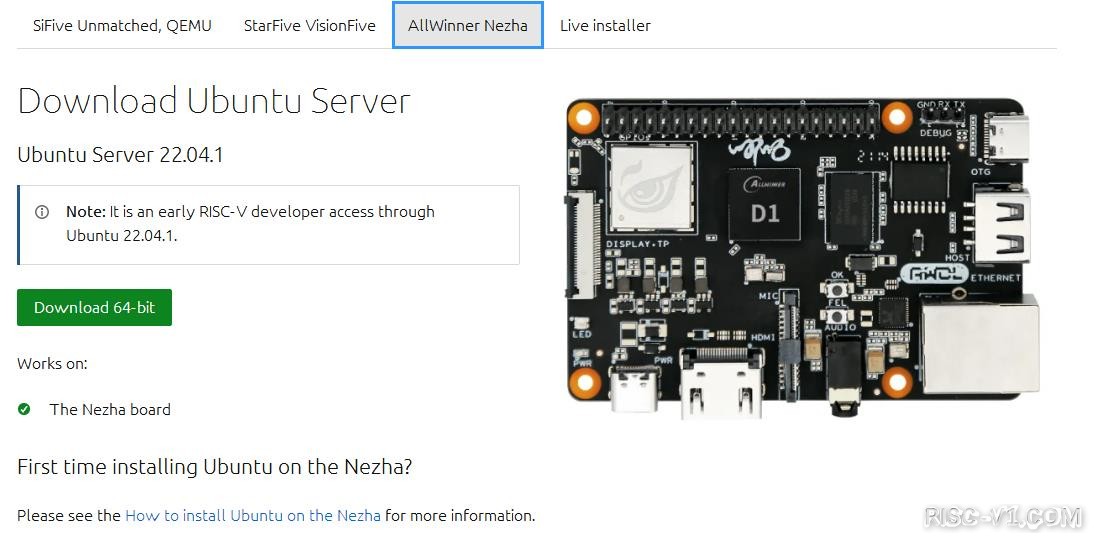 国外芯片技术交流-下载适用于 RISC-V 平台的 Ubunturisc-v单片机中文社区(5)