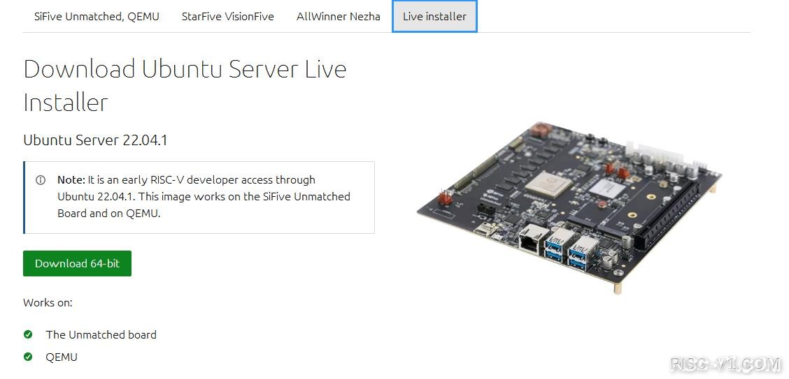 国外芯片技术交流-下载适用于 RISC-V 平台的 Ubunturisc-v单片机中文社区(3)