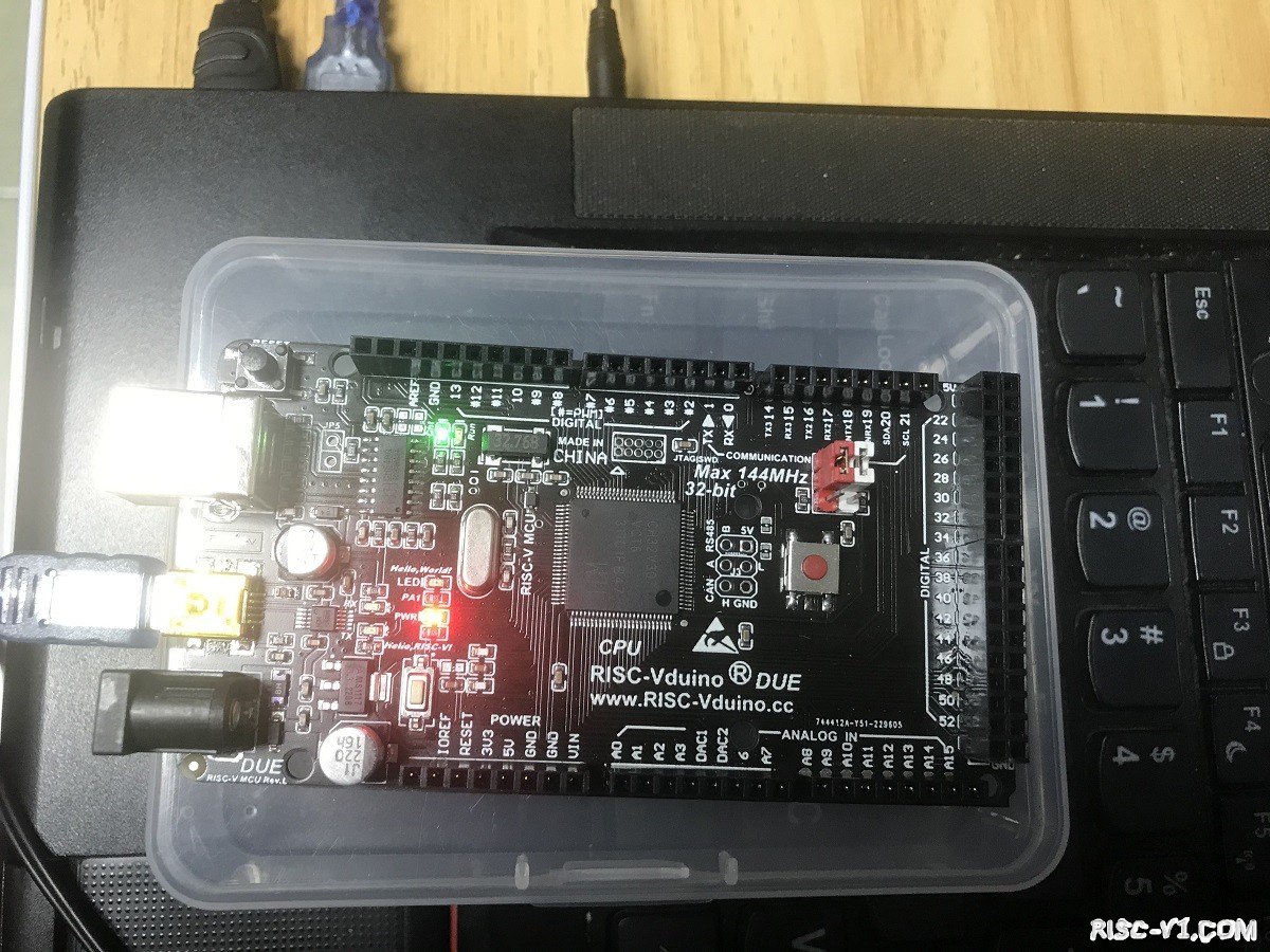 RISC-Vduino DUE开发板教程-首次使用 RISC-Vduino DUE Board 高性能开发板 使用心得risc-v单片机中文社区(2)