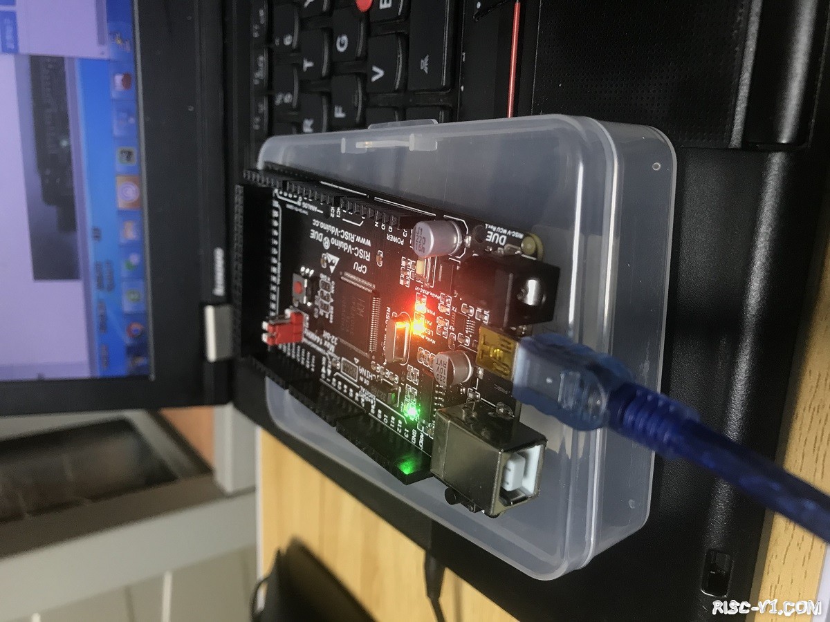 RISC-Vduino DUE开发板教程-首次使用 RISC-Vduino DUE Board 高性能开发板 使用心得risc-v单片机中文社区(12)