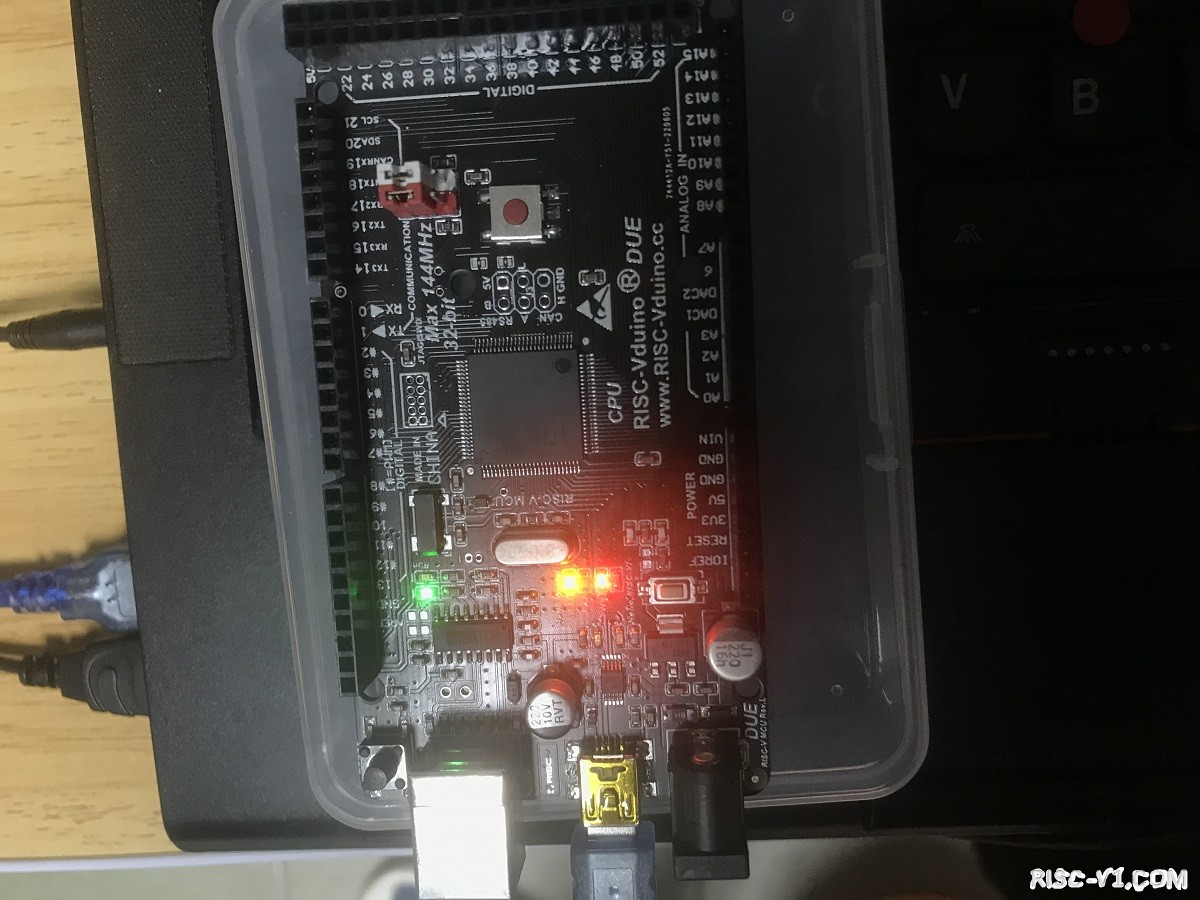 RISC-Vduino DUE开发板教程-首次使用 RISC-Vduino DUE Board 高性能开发板 使用心得risc-v单片机中文社区(11)