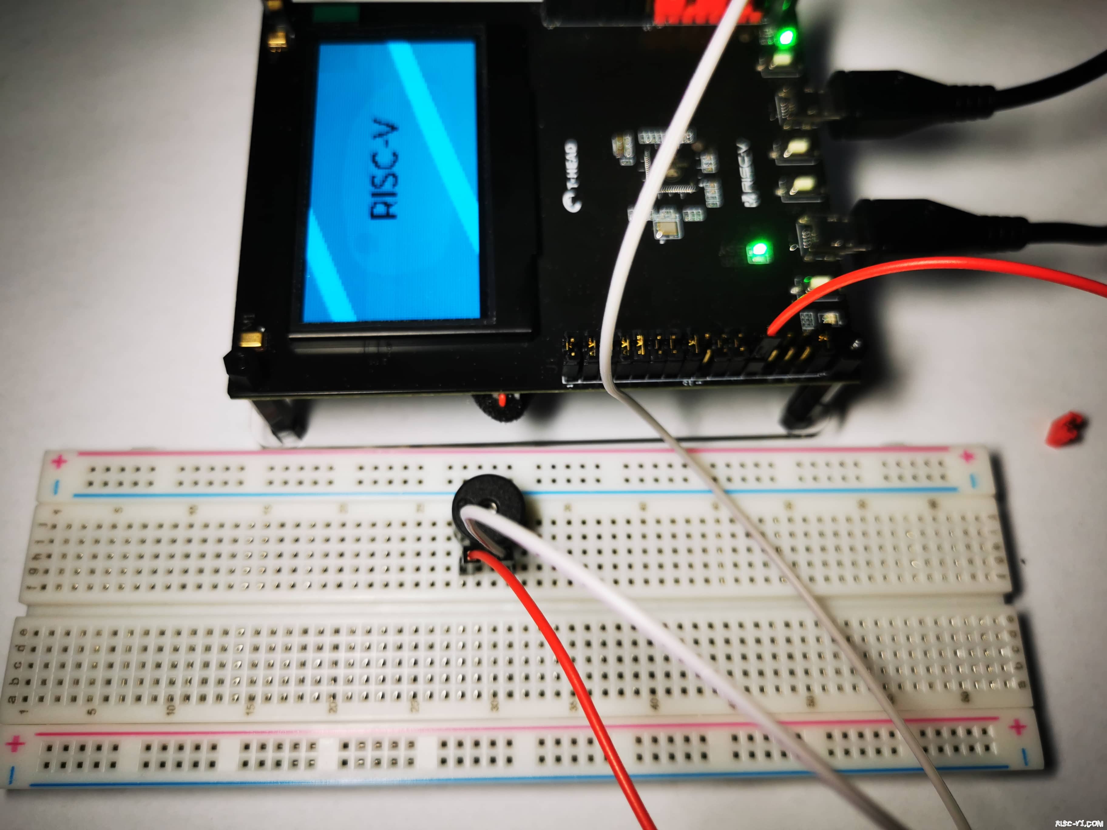 RISC-Vduino UNO RC开发板教程-RISC-Vduino任务11-2 有源蜂鸣器实验_平头哥risc-v单片机中文社区(3)